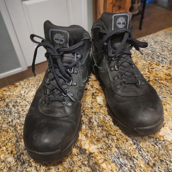 Timberland Black Hiking Boots Size 10W Model 2731R main image 7